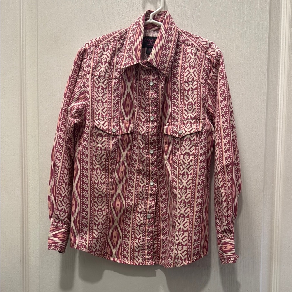 Cowgirl Legend pearl snap rodeo shirt